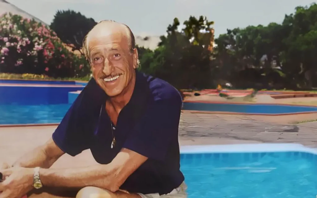 Guido Nicheli fotografato con il suo rolex